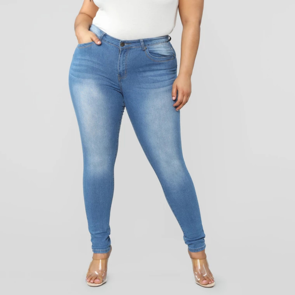 Medium Wash Jeans  from Fashion Nova